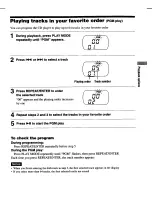 Preview for 11 page of Sony CD Walkman D-EJ611 Operating Instructions Manual