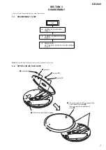 Предварительный просмотр 7 страницы Sony CD Walkman D-EJ885 Service Manual