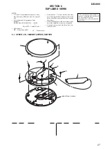 Предварительный просмотр 27 страницы Sony CD Walkman D-EJ885 Service Manual