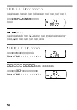 Предварительный просмотр 16 страницы Sony CD Walkman D-FJ65 Operating Instructions Manual