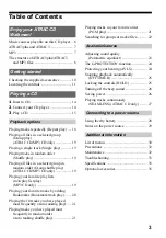 Preview for 3 page of Sony CD Walkman D-NE500 Operating Instructions Manual