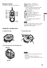 Preview for 13 page of Sony CD Walkman D-NE500 Operating Instructions Manual