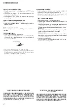 Предварительный просмотр 2 страницы Sony CD Walkman D-NE500 Service Manual