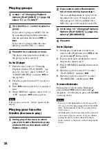 Preview for 24 page of Sony CD Walkman D-NE920 Operating Instructions Manual