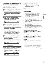 Preview for 27 page of Sony CD Walkman D-NE920 Operating Instructions Manual