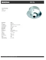 Preview for 1 page of Sony CD15L Specifications