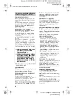 Preview for 4 page of Sony CD300 Operating Instructions Manual