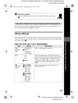 Preview for 49 page of Sony CD300 Operating Instructions Manual