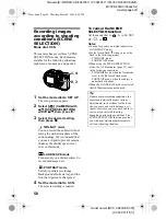 Preview for 58 page of Sony CD300 Operating Instructions Manual