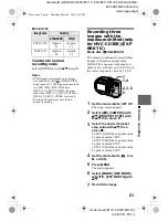 Preview for 63 page of Sony CD300 Operating Instructions Manual