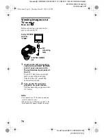 Предварительный просмотр 76 страницы Sony CD300 Operating Instructions Manual