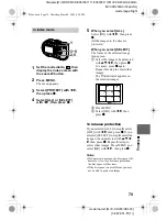 Предварительный просмотр 79 страницы Sony CD300 Operating Instructions Manual