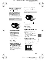 Предварительный просмотр 81 страницы Sony CD300 Operating Instructions Manual