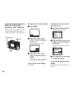 Предварительный просмотр 40 страницы Sony CD350 - CD Mavica 3.2MP Digital Camera Operating Instructions Manual