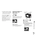 Предварительный просмотр 51 страницы Sony CD350 - CD Mavica 3.2MP Digital Camera Operating Instructions Manual