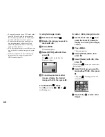 Предварительный просмотр 68 страницы Sony CD350 - CD Mavica 3.2MP Digital Camera Operating Instructions Manual