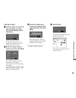 Предварительный просмотр 85 страницы Sony CD350 - CD Mavica 3.2MP Digital Camera Operating Instructions Manual