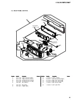 Предварительный просмотр 39 страницы Sony CDC-R30MP Service Manual