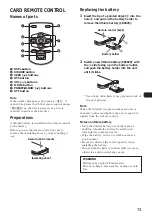 Preview for 13 page of Sony CDC-R504MP Operating Instructions Manual