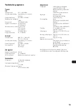 Preview for 91 page of Sony CDC-R504MP Operating Instructions Manual