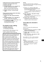 Preview for 117 page of Sony CDC-R504MP Operating Instructions Manual