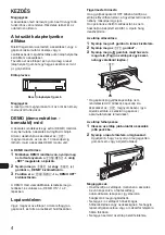 Preview for 148 page of Sony CDC-R504MP Operating Instructions Manual