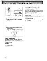 Preview for 20 page of Sony CDP-297 Operating Instructions Manual