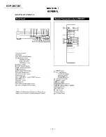 Предварительный просмотр 4 страницы Sony CDP-297 Service Manual