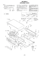 Предварительный просмотр 17 страницы Sony CDP-297 Service Manual