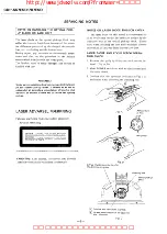 Предварительный просмотр 4 страницы Sony CDP-557ESD Service Manual