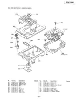 Preview for 14 page of Sony CDP-590 Service Manual