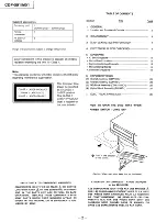 Preview for 2 page of Sony CDP-591/M51 Service Manual