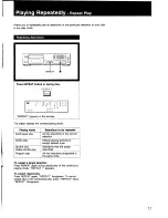 Предварительный просмотр 17 страницы Sony CDP-597 Operating Instructions Manual