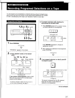 Предварительный просмотр 21 страницы Sony CDP-597 Operating Instructions Manual