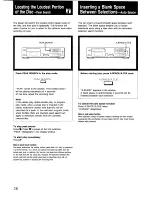 Предварительный просмотр 26 страницы Sony CDP-597 Operating Instructions Manual