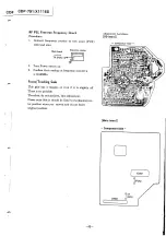 Предварительный просмотр 6 страницы Sony CDP-791 Service Manual