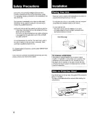 Предварительный просмотр 4 страницы Sony CDP-991 Operating Instructions Manual