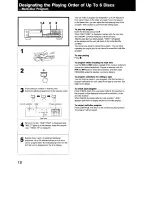 Предварительный просмотр 18 страницы Sony CDP-991 Operating Instructions Manual