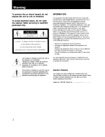 Предварительный просмотр 2 страницы Sony CDP-997 - Compact Disc Player Operating Instructions Manual