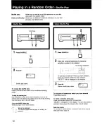 Предварительный просмотр 16 страницы Sony CDP-997 - Compact Disc Player Operating Instructions Manual