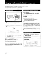 Предварительный просмотр 38 страницы Sony CDP-997 - Compact Disc Player Operating Instructions Manual