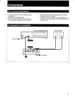 Preview for 5 page of Sony CDP-C201 - Compact Disc Player Operating Instructions Manual