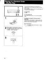 Preview for 10 page of Sony CDP-C201 - Compact Disc Player Operating Instructions Manual