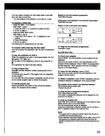 Preview for 13 page of Sony CDP-C211 Operating Instructions Manual