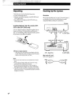 Предварительный просмотр 4 страницы Sony CDP-C260Z Operating Instructions Manual