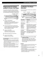 Предварительный просмотр 27 страницы Sony CDP-C260Z Operating Instructions Manual