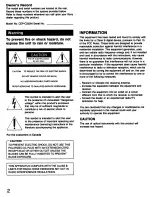 Предварительный просмотр 2 страницы Sony CDP-C322M Operating Instructions Manual