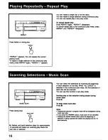 Предварительный просмотр 16 страницы Sony CDP-C322M Operating Instructions Manual