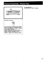 Предварительный просмотр 11 страницы Sony CDP-C331 - Compact Disc Player Operating Instructions Manual