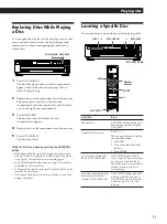 Preview for 11 page of Sony CDP-C360Z Operating Instructions Manual